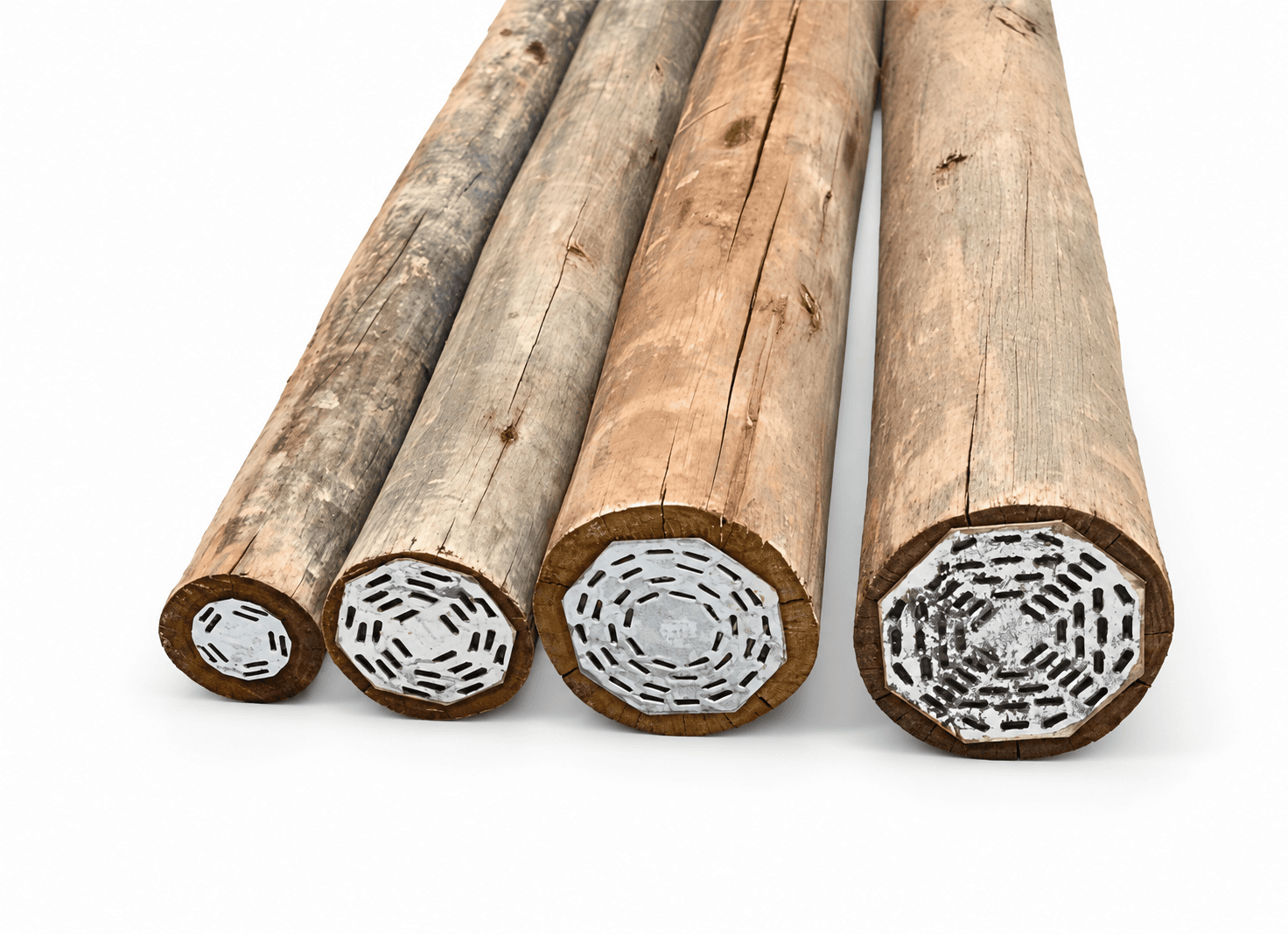 Eucalyptus (Gum) Poles, view 3