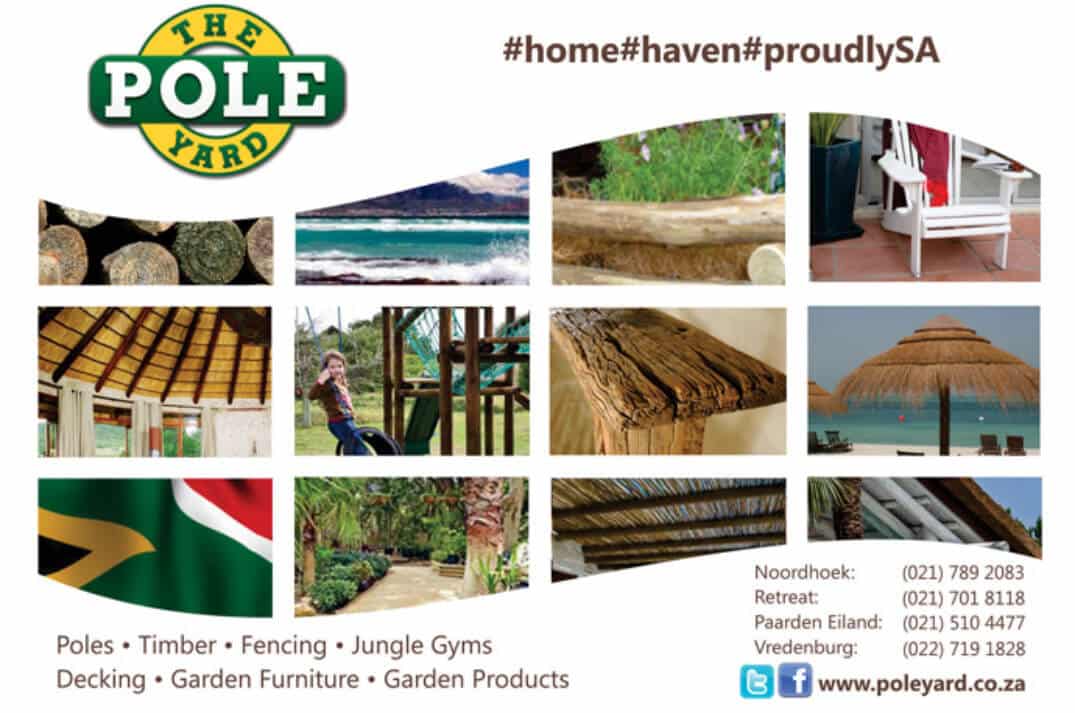 Variety of wooden products from Pole Yard with Contact details