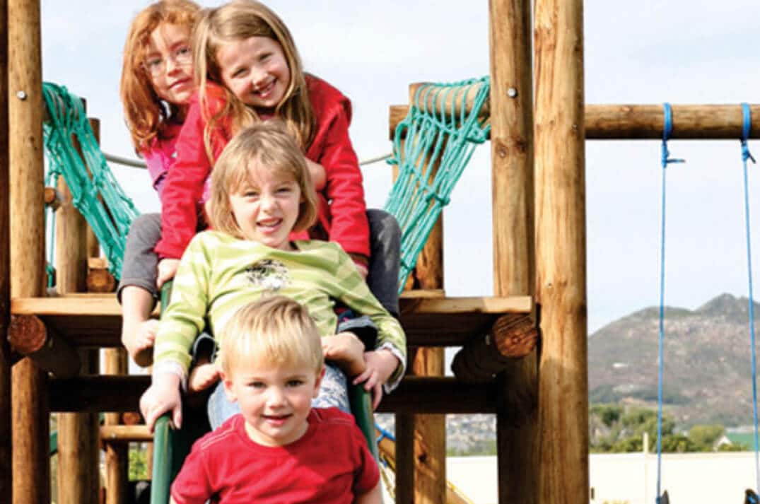Jungle gyms at The Pole Yard