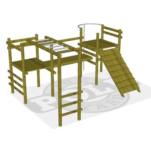 Crocodile Pre-Designed Jungle Gym