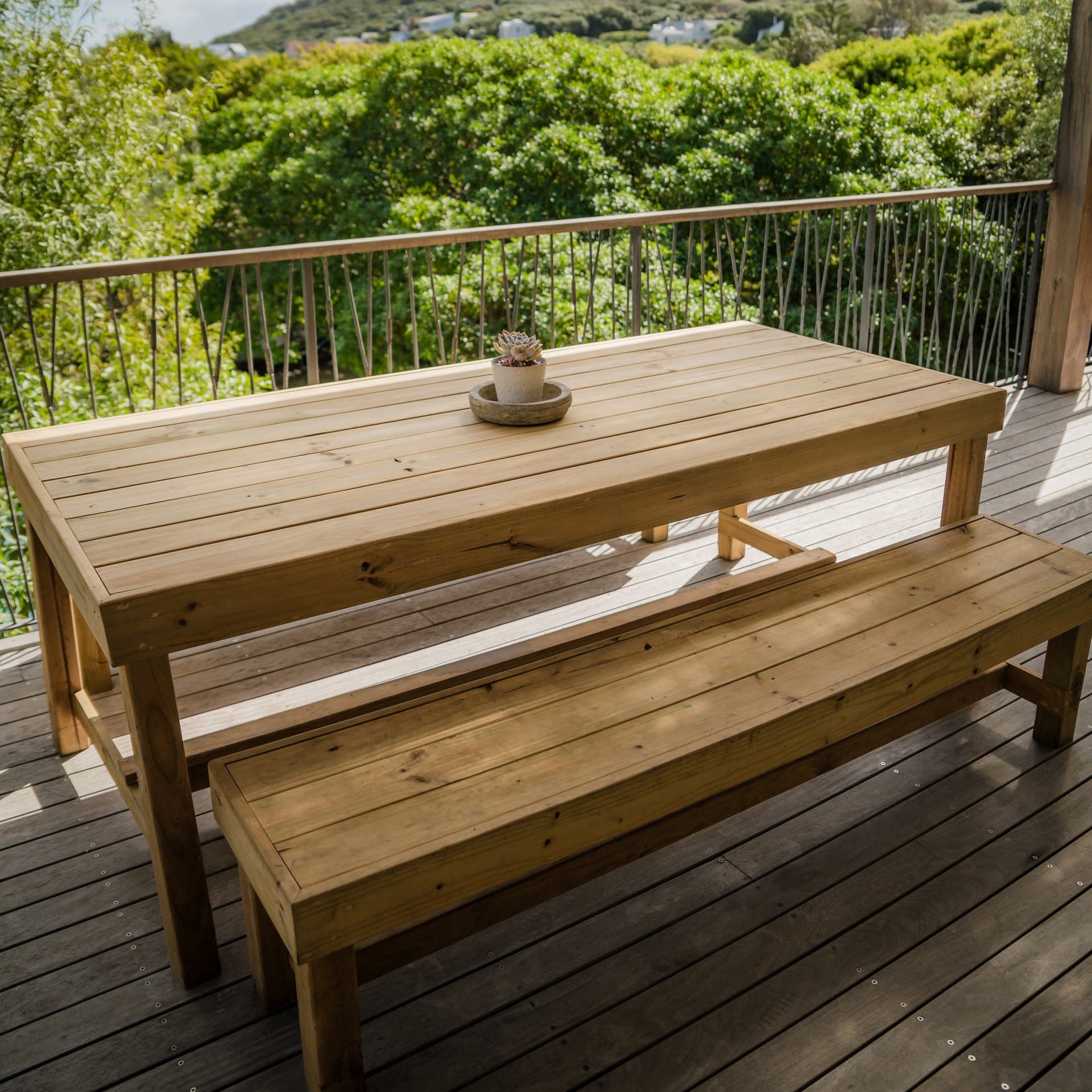 The Pole Yard outdoor furniture — the prize