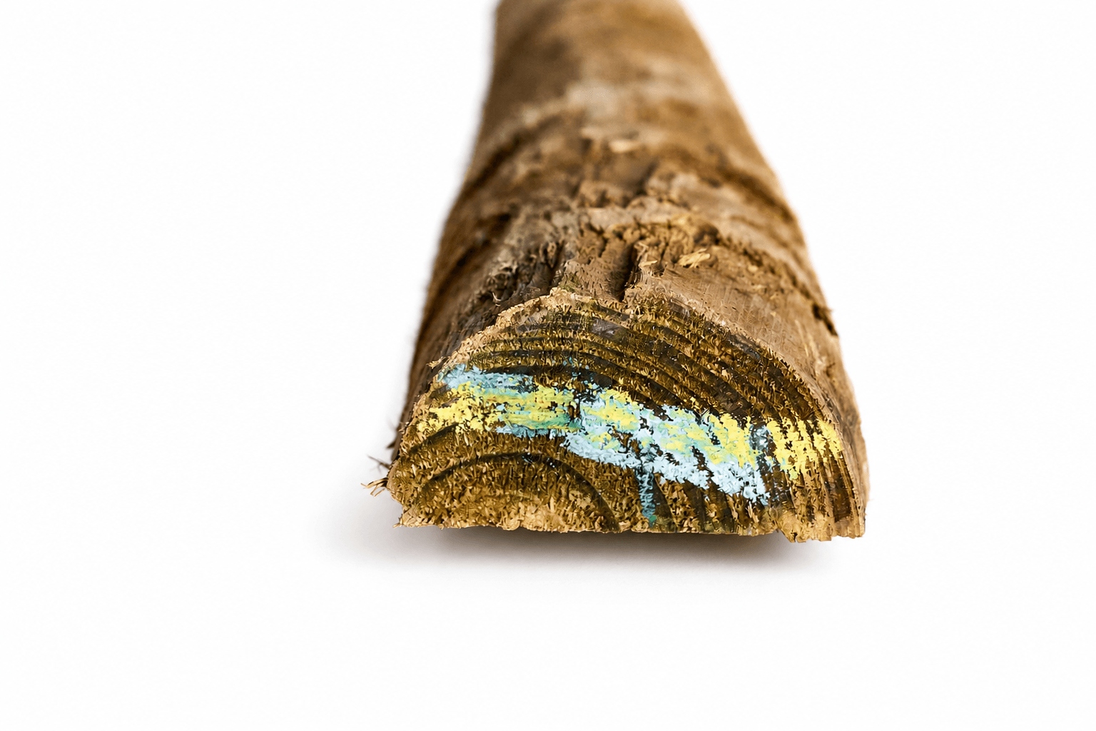 Pine Tapered Split Poles