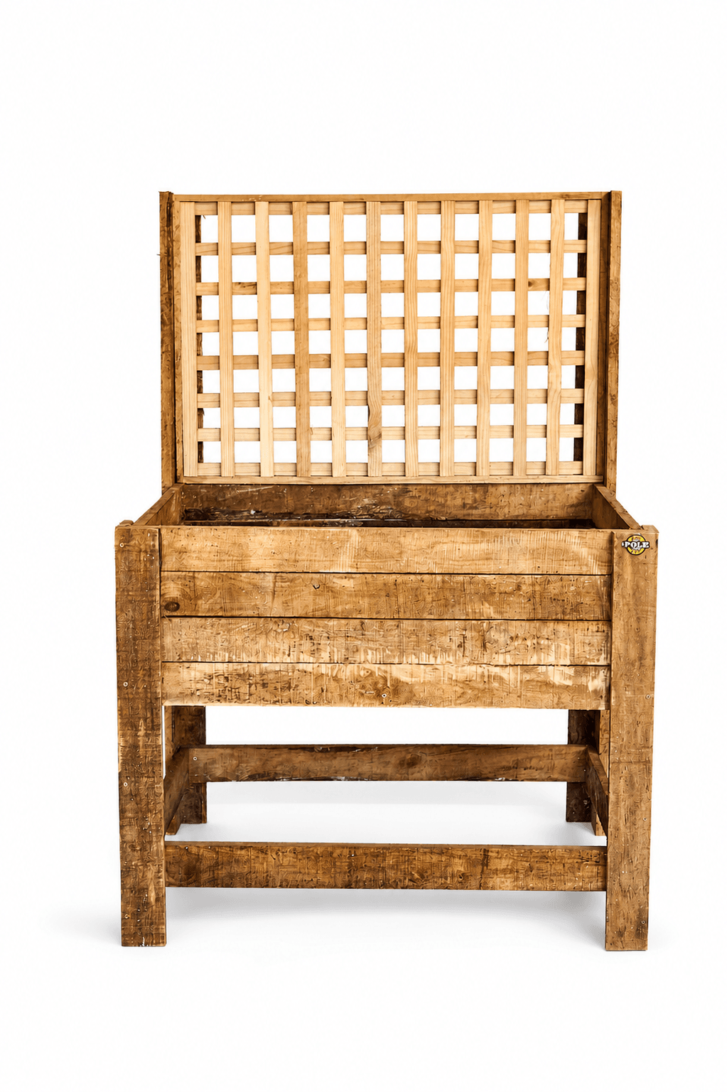 Tan-E Standing Planter with Trellis