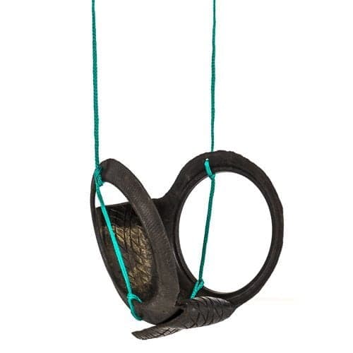 Jungle Gym Tyre Swing with Rope